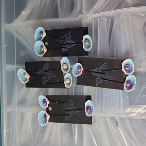 Lot 7 sets Mermaid Kisses hair pins